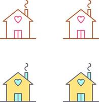 huis pictogram ontwerp vector