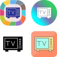 TV icoon ontwerp vector