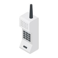 walkie talkie concepten vector