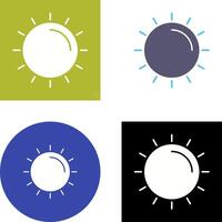 zon pictogram ontwerp vector