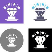 diamant pictogram ontwerp vector