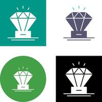 diamant pictogram ontwerp vector