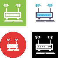 Wifi signalen icoon ontwerp vector