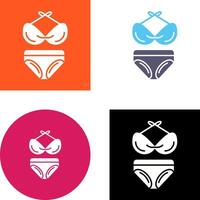 bikini icoon ontwerp vector