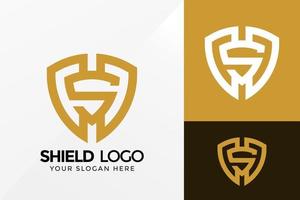 letter s schild logo ontwerp, merk identiteit logo's vector, modern logo, logo ontwerpen vector illustratie sjabloon