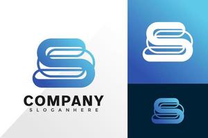 letter s creatief logo vector ontwerp. abstract embleem, ontwerpconcept, logo's, logotype-element voor sjabloon