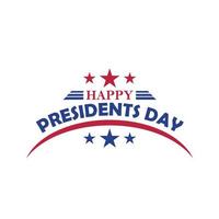 presidenten dag logo vector