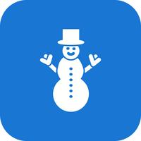 Sneeuwpop Vector Icon