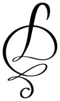 schoonschrift hand- getrokken brief d. script doopvont logo icoon. handgeschreven borstel stijl vector