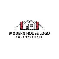bouw huis huis logo voor uw bedrijf vector
