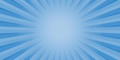 blauw patroon zon barsten achtergrond vector