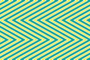 gemakkelijk abstract zee groen en geel kleur zig zag lijn patroon een kleurrijk patroon met lijnen dat zeggen z in de centrum vector