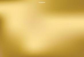 vector van gouden verloop. gouden gradiënt achtergrond textuur metalen vectorillustratie voor luxe frame, lint, banner, web, munt en label. elegant licht en glans vector sjabloon