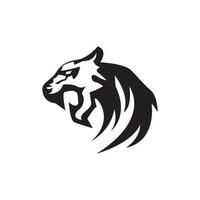 tijger pictogram en symbool sjabloon illustratie vector