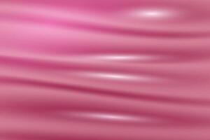 structuur van zijde, satijn, draperie kleding stof Aan luxueus achtergrond, roze latex glanzend vector