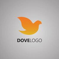 duif icoon, duif logo vector
