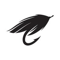 vlieg visvangst illustratie logo beeld t overhemd vector