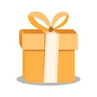 hand- getrokken Kerstmis geschenk, geschenk doos en Cadeau zak met lint boog Aan wit achtergrond vector
