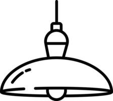 dining licht schets illustratie vector