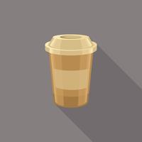 Koffie pictogrammen geïsoleerd vector