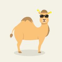 kameel eenvoudig ontwerp vector