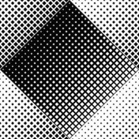 zwart en wit naadloos meetkundig plein patroon achtergrond vector