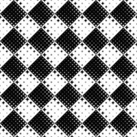 naadloos meetkundig zwart en wit gebogen ster patroon achtergrond vector