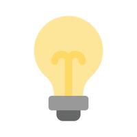 elektriciteit licht lamp ontwerp, gemakkelijk naar gebruik icoon vector