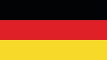 Duitsland vlag vrij illustratie vector