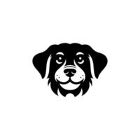 hond hoofd hond illustratie logo vector