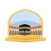 illustratie van kaaba vector