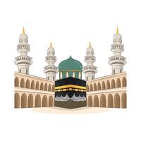 illustratie van kaaba vector