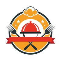 restaurant bedrijf logo vector