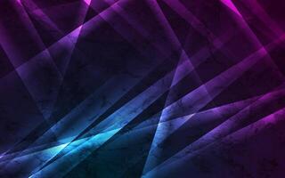 blauw en ultraviolet neon gloeiend grunge abstract achtergrond vector