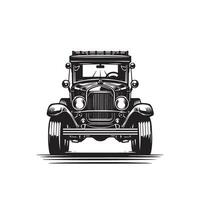 auto silhouet ontwerp Aan wit achtergrond. auto illustratie.auto logo vector