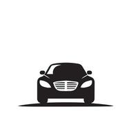 auto silhouet ontwerp Aan wit achtergrond. auto illustratie.auto logo vector