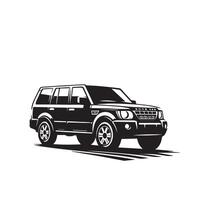 auto silhouet ontwerp Aan wit achtergrond. auto illustratie.auto logo vector