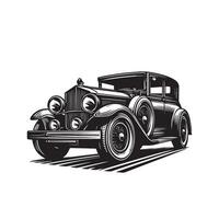 auto silhouet ontwerp Aan wit achtergrond. auto illustratie.auto logo vector