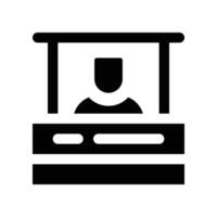 marktplaats icoon. glyph icoon voor uw website, mobiel, presentatie, en logo ontwerp. vector