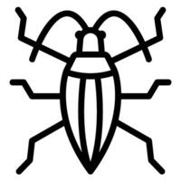 insect lijn icoon vector