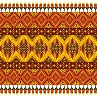 pixel patroon etnisch oosters traditioneel. ontwerp kleding stof patroon textiel Afrikaanse Indonesisch Indisch naadloos aztec stijl abstract illustratie voor afdrukken kleding vector