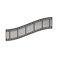 illustratie van film strip vector