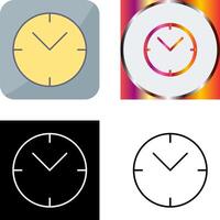 uniek klok icoon ontwerp vector