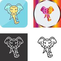 olifant icoon ontwerp vector