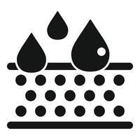 water filtratie icoon illustratie vector