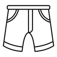 illustratie van Mannen shorts vector