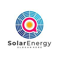 zonne-chat logo vector sjabloon, creatieve zon energie logo ontwerpconcepten