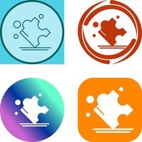 puzzel pictogram ontwerp vector