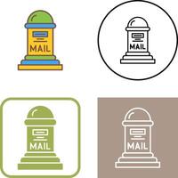 mail doos icoon ontwerp vector