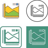 spline tabel icoon ontwerp vector